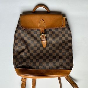 Louis Vuitton Soho Damier Canvas Backpack 1896-1996